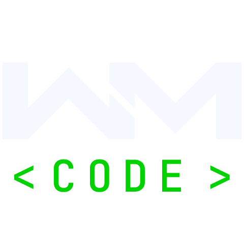 Logo WM Code Branco